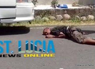 Pedestrian struck in Choiseul