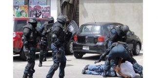 POLICE ATTENDS INTENSE TRAINING