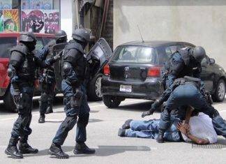 POLICE ATTENDS INTENSE TRAINING