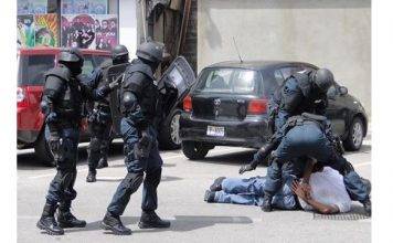 POLICE ATTENDS INTENSE TRAINING