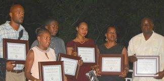 The first Anguilla Public Service Awards Ceremony