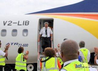 Long-serving LIAT captain flies into retirement