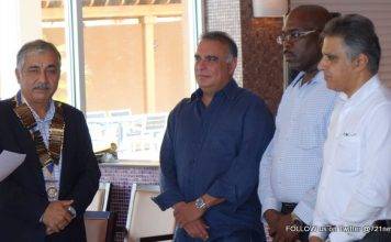 SAMUEL, SABNANI & MAIDASANI NOW ROTARIANS