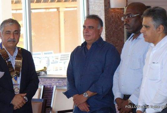 SAMUEL, SABNANI & MAIDASANI NOW ROTARIANS