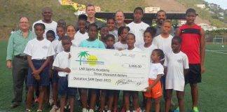 The St. Maarten Golf Association SMGA donates to 3 community organizations
