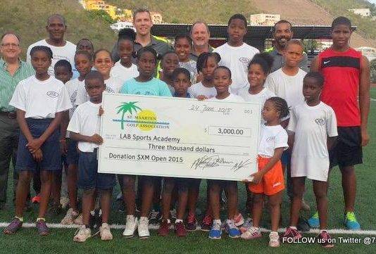The St. Maarten Golf Association SMGA donates to 3 community organizations