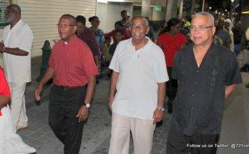 Prime Minister Gumbs attends 16th Annual Walk for God’s Mercy and Protection