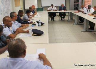 Prime Minister Gumbs appraised of measures taken by Ministry VROMI in relation to Tropical Storm Danny