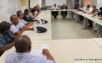 Prime Minister Gumbs appraised of measures taken by Ministry VROMI in relation to Tropical Storm Danny