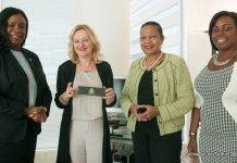 Ministers Plenipotentiary Fleming-Artsen accompanies Minister Bourne-Gumbs visit to Dutch Minister of Education