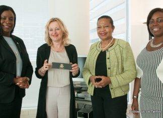 Ministers Plenipotentiary Fleming-Artsen accompanies Minister Bourne-Gumbs visit to Dutch Minister of Education