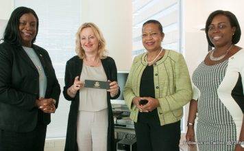 Ministers Plenipotentiary Fleming-Artsen accompanies Minister Bourne-Gumbs visit to Dutch Minister of Education