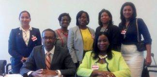 Minister of Education and Youth Affairs Bourne-Gumbs reports on Child Rights in Geneva