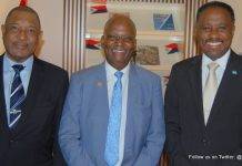 Minister of Justice Richardson Welcomes Colleague Ministers from Curacao and Aruba