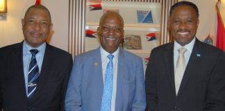 Minister of Justice Richardson Welcomes Colleague Ministers from Curacao and Aruba