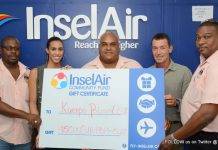 Inselair ta kontribuí den biahe pa Sürnam