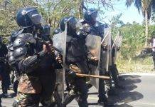 Protest action in Salisbury