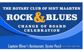 ROTARY CLUB OF SINT MAARTEN ANNOUNCES ANNUAL CHANGE OF BOARD GALA AT CAPTAIN OLIVER’S