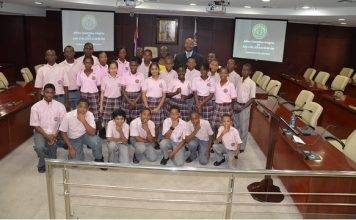 Seventh Day Adventist School Grade Six Students Visit Parliament
