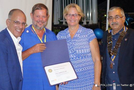 ROTARY CLUB OF SINT MAARTEN BEGINS NEW ROTARY YEAR THE FUN WAY