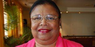 Rosette Gumbs-Lake, vice-présidente de la Collectivité de Saint-Martin, participé aux 4e Floralies Internationales
