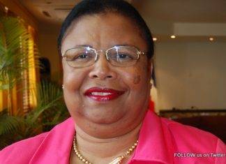 Rosette Gumbs-Lake, vice-présidente de la Collectivité de Saint-Martin, participé aux 4e Floralies Internationales