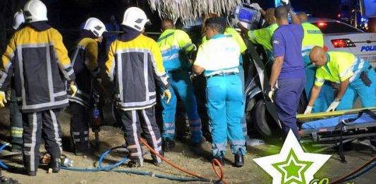 BREAKING NEWS CURACAO: di 8 morto den trafiko pa anja 2015.
