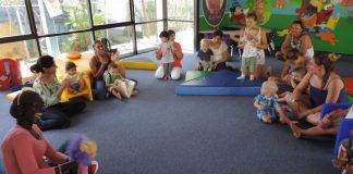 Baby and Toddler Rhyme Time volunteer training session