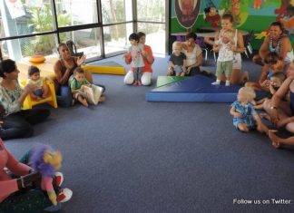 Baby and Toddler Rhyme Time volunteer training session