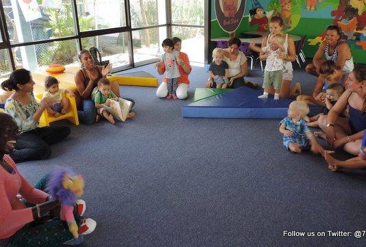 Baby and Toddler Rhyme Time volunteer training session