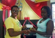 Robbie's Lottery donates to Dutch Caribbean Women's Soccer Cup