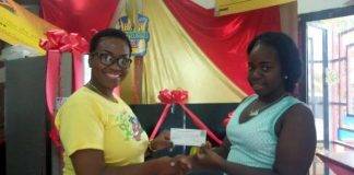 Robbie's Lottery donates to Dutch Caribbean Women's Soccer Cup