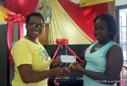 Robbie's Lottery donates to Dutch Caribbean Women's Soccer Cup