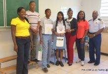 STUDENTS RECEIVE PRIZES FOR DRAWING COMPETITION