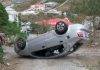 *** UPDATE***: Jeep turns over in Betty's Estate and a Car turns over in Weymouth Hill