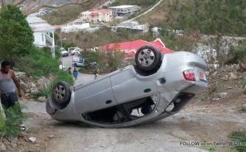 *** UPDATE***: Jeep turns over in Betty's Estate and a Car turns over in Weymouth Hill