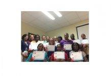 Fourteen Persons become Certified Job Trainers