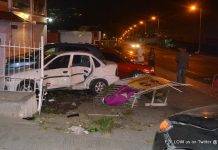 Pedestrian struck by vehicle and seriously wounded.