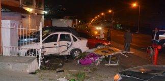 Pedestrian struck by vehicle and seriously wounded.