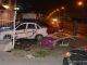 Pedestrian struck by vehicle and seriously wounded.