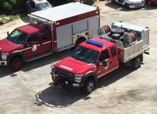 Fire Department closely monitoring hillside fire