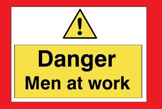 Trench Works underway at Fort Hill road