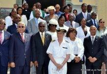 Prime Minister Gumbs attends Bastille Day Celebrations
