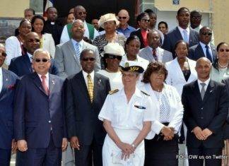 Prime Minister Gumbs attends Bastille Day Celebrations