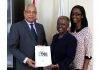 Prime Minister Gumbs receives 2014 Ombudsman Annual Report