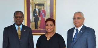 Prime Minister Gumbs attends oath-taking ceremony of Sint Maarten first born Cardiologist Emiko Bird-Lake