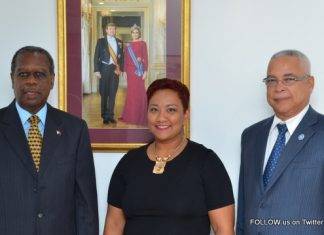 Prime Minister Gumbs attends oath-taking ceremony of Sint Maarten first born Cardiologist Emiko Bird-Lake