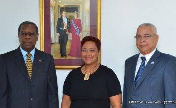 Prime Minister Gumbs attends oath-taking ceremony of Sint Maarten first born Cardiologist Emiko Bird-Lake