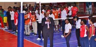Minister Connor opens regional volleyball tournament