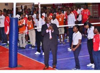 Minister Connor opens regional volleyball tournament